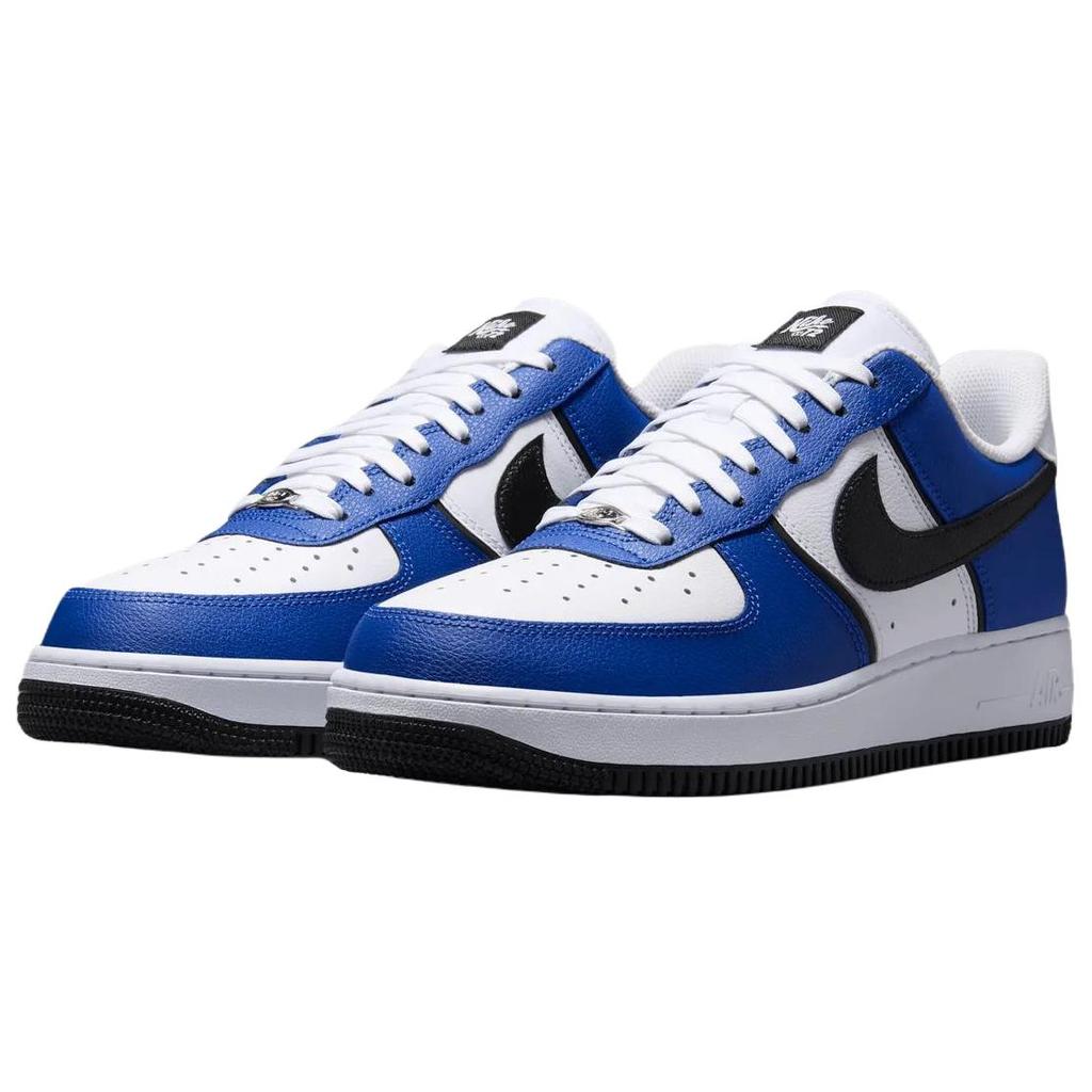 Nike Air Force 1 Low 07 Old Royal Schwarz Herren Sneaker Blau Weiß Silber IM5752-400