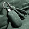 For Great Wall Haval H6 H5 Big Dog H7 Raptor H9  F7 M6 H2 Alcantara Car Key Case Bag Shell Buckle Suede Cover Keychain