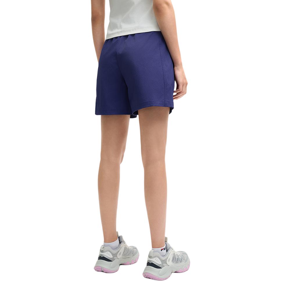 FILA Heritage SS25 Fashion Comfortable Simple Three-Quarter Casual Shorts Women shorts Lighthouse-Blue F11W528808F-BU