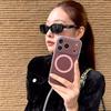 Ins Fashion Colorful For MagSafe Phone Case For iPhone 17 Pro Max 16 15 14 13 Magnetic Wireless Charge Back Cover