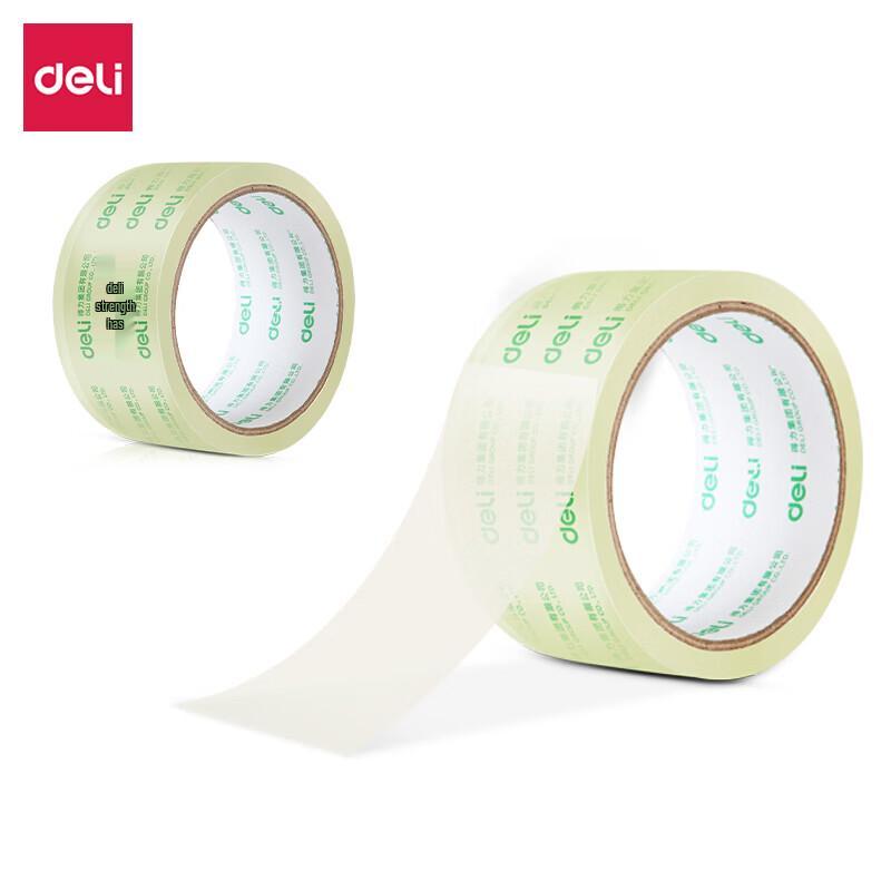 Deli Transparent Packing Tape 6-Roll Pack