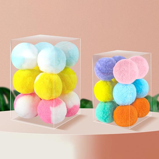 12Pcs/Box Cat Toys Mute Fun Good-looking Portable Healthy Entertainment Multicolor Cat Toy