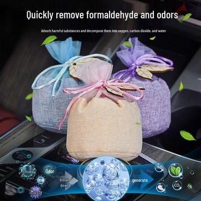 Lavender Car Air Freshener: Long-lasting Odor Removal, Safe for Pregnant Women & Babies.