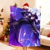 Anime The E Eminence In S Shadow Blanket Soft Throw Blanket for Home Bedroom Bed Sofa Picnic Travel Office Rest Blanket Gift