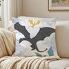 Book Epic FFourth Wing Cushion Cover Pillowcase Antidustmite Living Room Sofa Decor Cushion Room