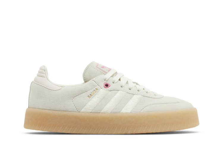 Women's Sneakers adidas Sambae Ivory Pink Fusion (Women's) Ivory/Ivory/Pink Fusion