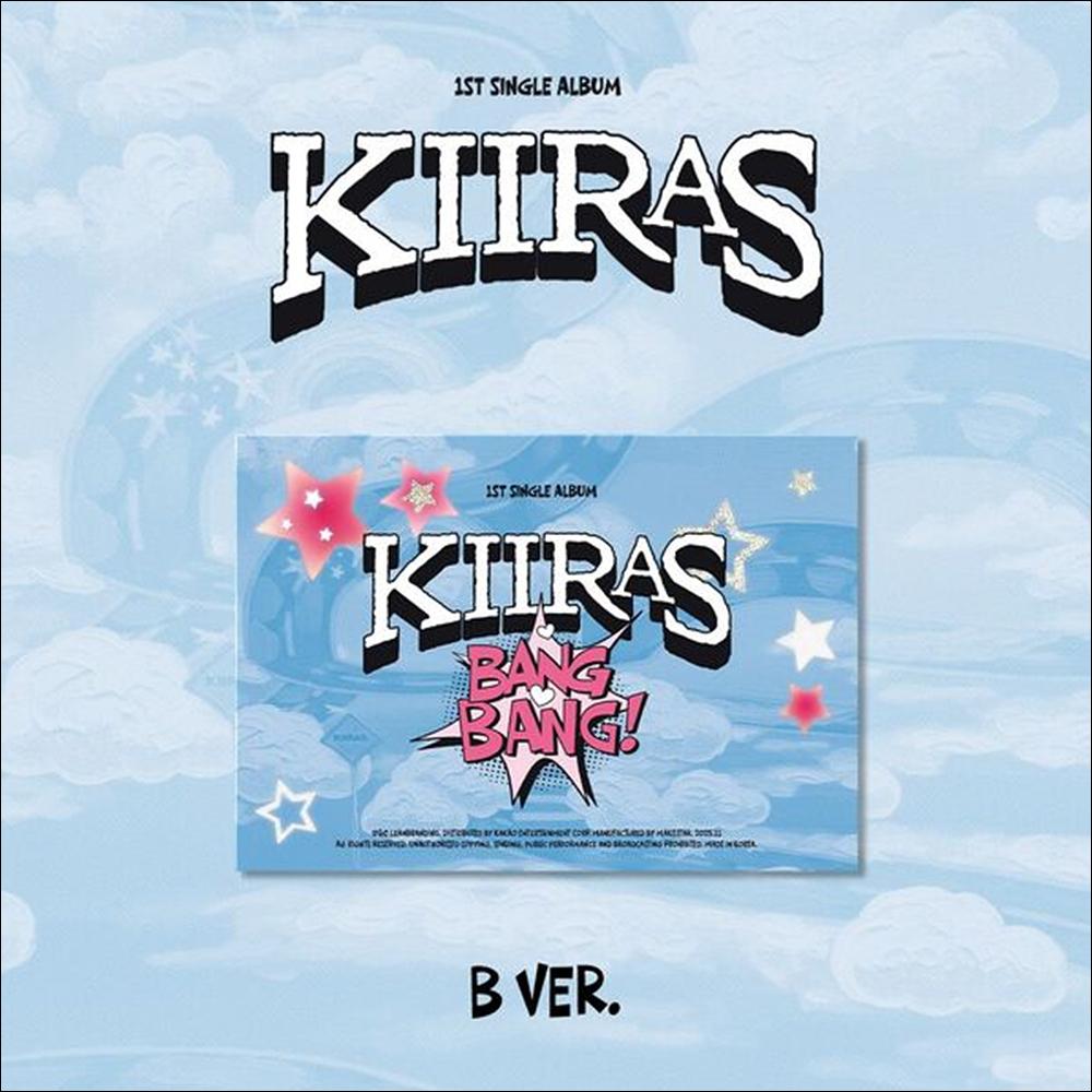 KIIRAS - BANG BANG! 1. Einzelalbum (Ein ver. /B ver.) + Kostenloses Geschenk