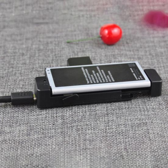 Universal External Battery Dock LED Indicator Charger Charging for Samsung S5