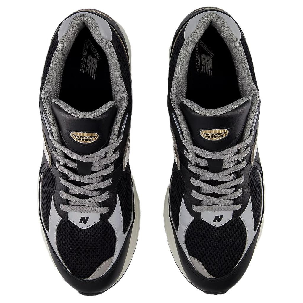 New Balance 2002R Schwarz Meersalz Gold Metallic Unisex Sneaker M2002RPO
