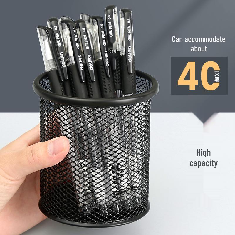 Kreativer minimalistischer Metall-Stifthalter - Schreibtisch-Organizer & Aufbewahrung für Schreibwaren
