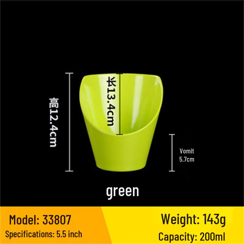 Melamine Slanted Serving Bowl