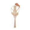 Macrame Kit - Ivory - Bamboo Circle Suspension - 26 X 70 Cm - Bohemian Decoration - DIY