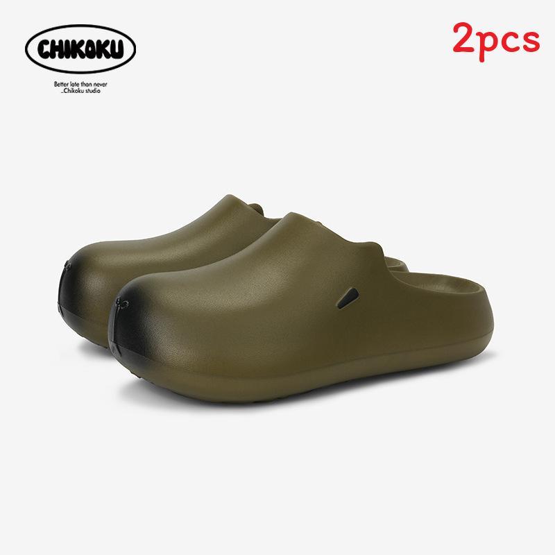 Eva Slipon Slippers With Breathable Hollow Design For Couples Summer Comfort