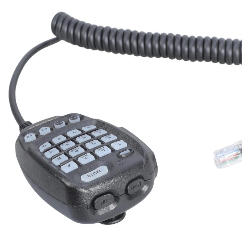 Upgrades ABS Microphone with IP54 Waterproof Rating SSM-85D Microphone High Tensile Strength Mic Suitable for FTM-300DR