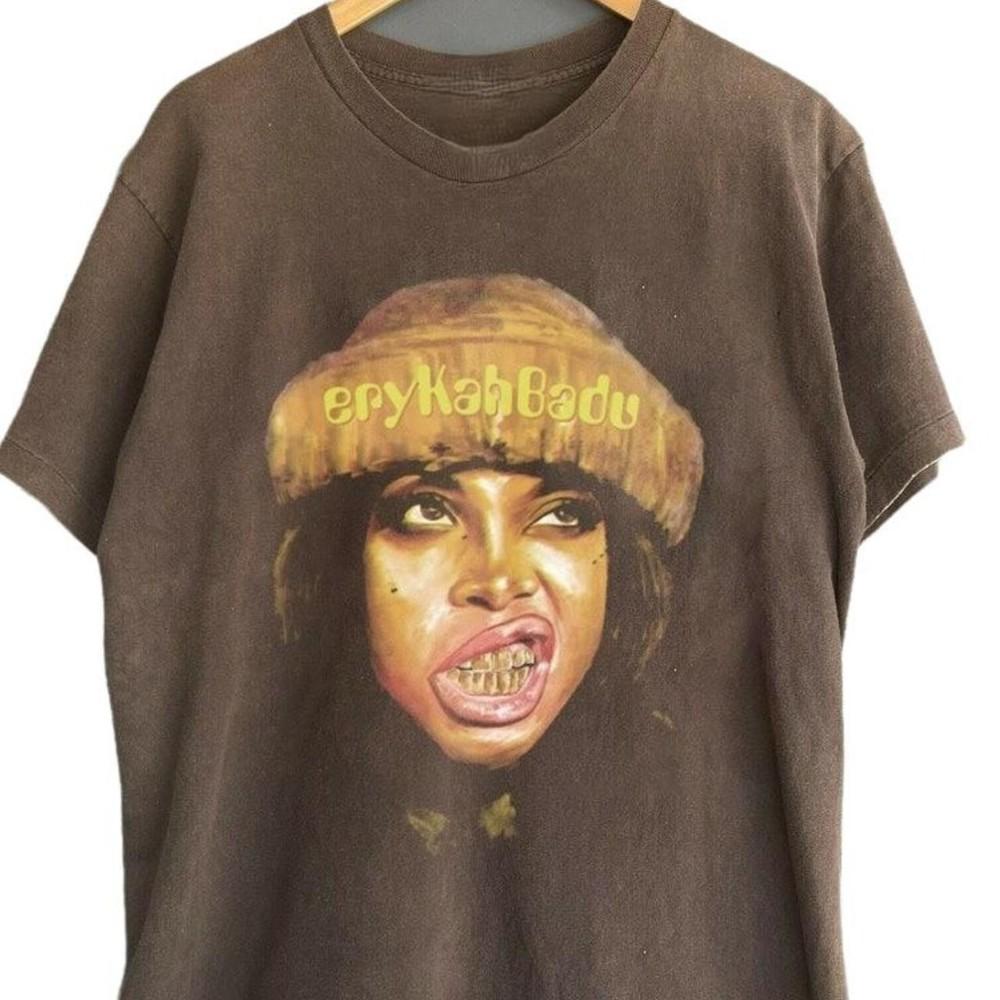 Erykah Badu Face Unisex T-Shirt S-5XL Unisex T-Shirt S