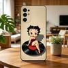 Classic Character B-Bettys Boops Gift Phone Case For Samsung S25,S24,S21,S22,S23,S30,Ultra,S20,Plus,Fe,Soft Silicone Black Cover