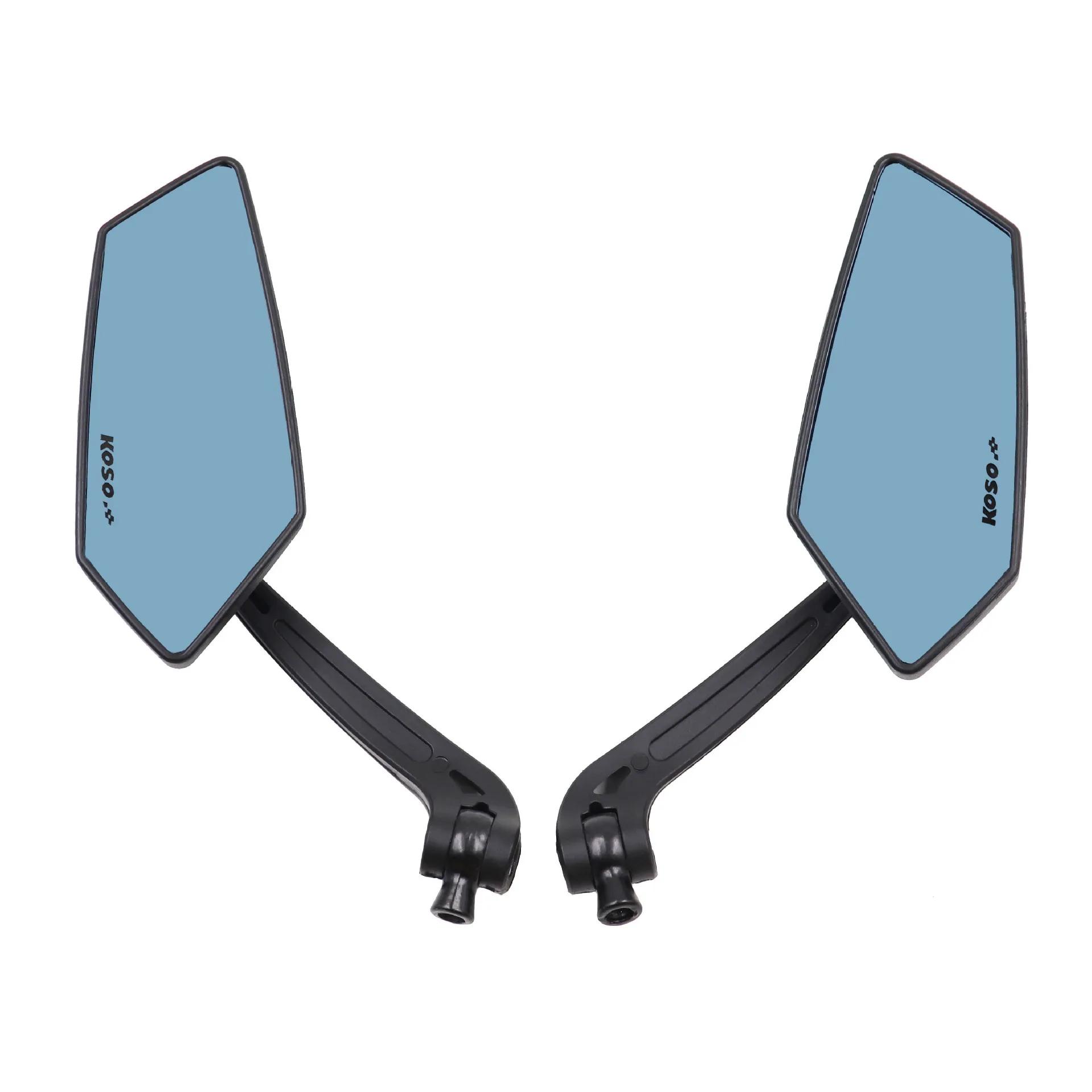 

Мотоциклетные зеркала 2 шт./пара, зеркала заднего вида для электровелосипеда, зеркала заднего вида для скутера, электромобиля, 8 мм, 10 мм, ABS-пластик, аксессуары для мотоциклов