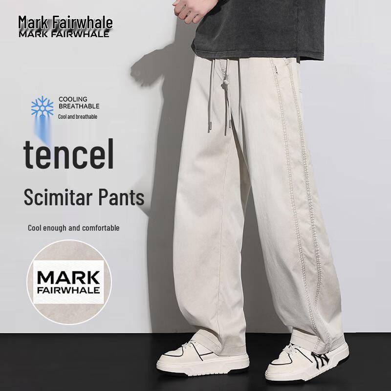 MARK FAIRWHALE Men s Tencel Blend Blade Casual Pants XL