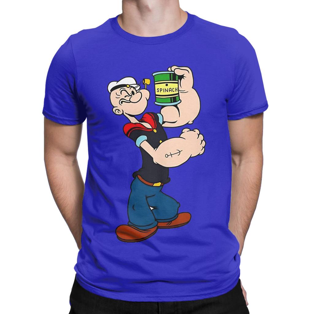pPopeye poster Novelty 100 Cotton TShirt pPopeye Tees Tops For Unisex