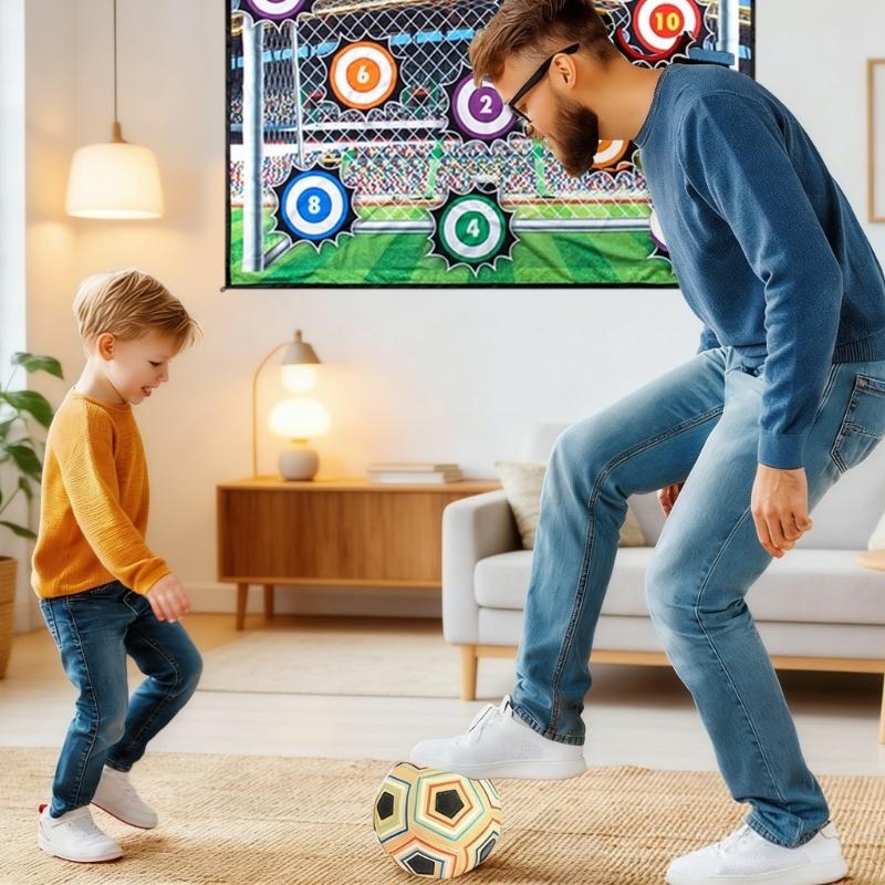 Exciting 9 Square Football Toy Set Ideal For Gifts Promotes Physical Activity And Family Connection