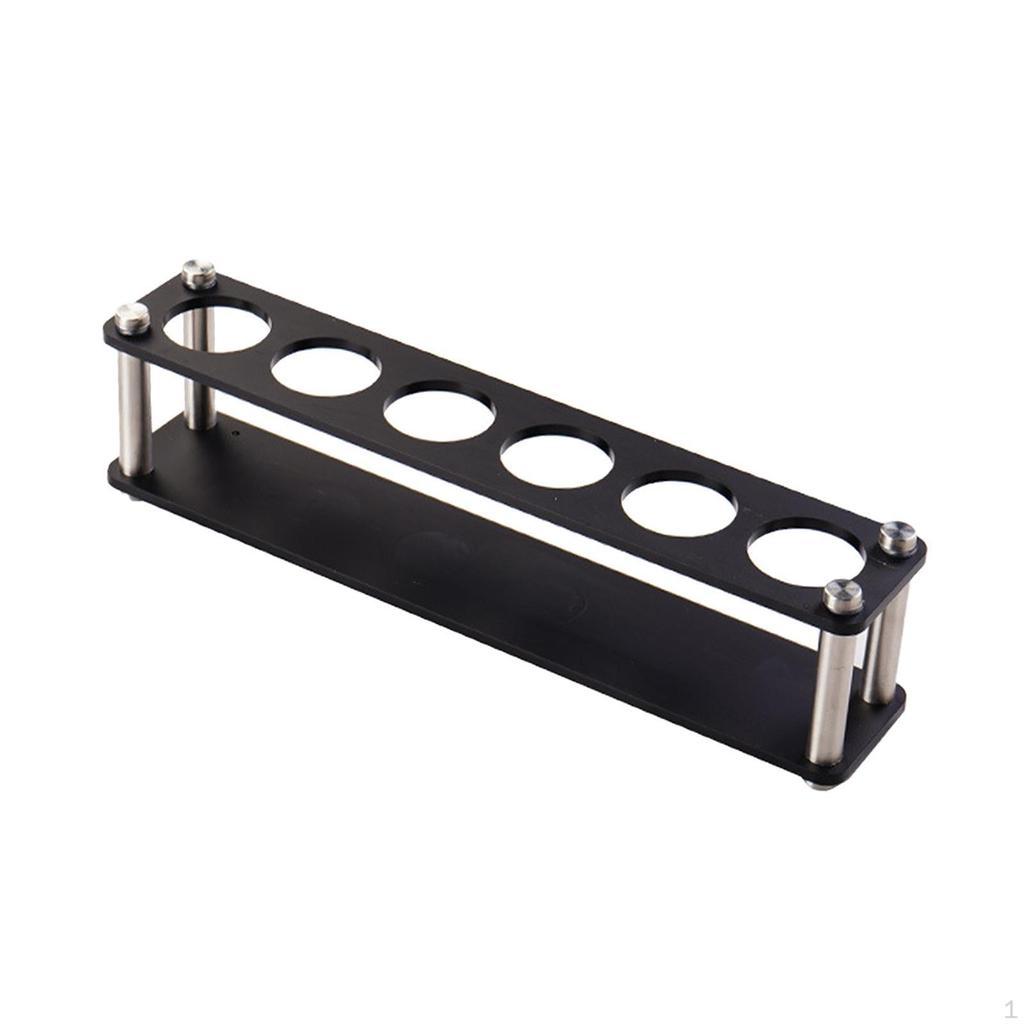 Glass Holder Snack Tray Acrylic Bartender Tool Cup Rack