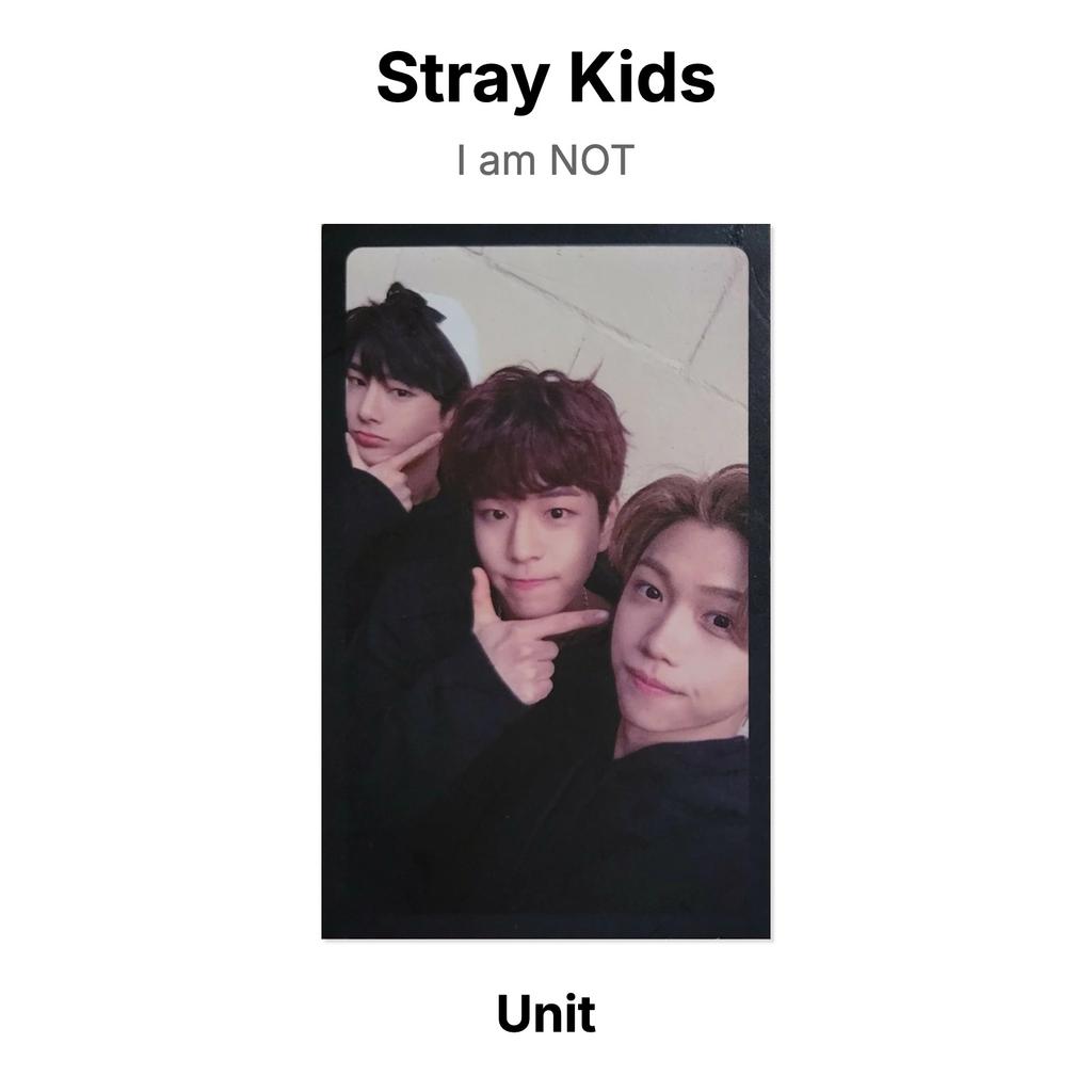 Stray Kids Ich bin KEINE offizielle Fotokarte