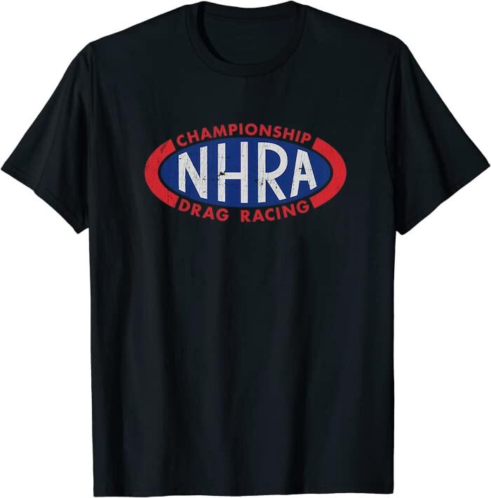 NHRA National Hot Rod Association Worldwide Drag Racing TShirt Unisex T-Shirt M