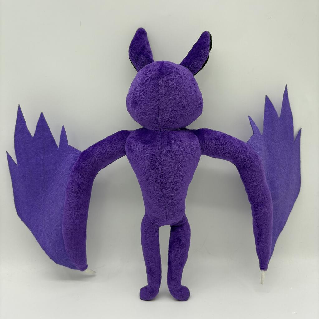 Purple Bat 99 Night Plush Toys Peripherals Game 99 In The Forest Bat Wing Stuffed Dolls Holiday Gifts Room Party Decoration