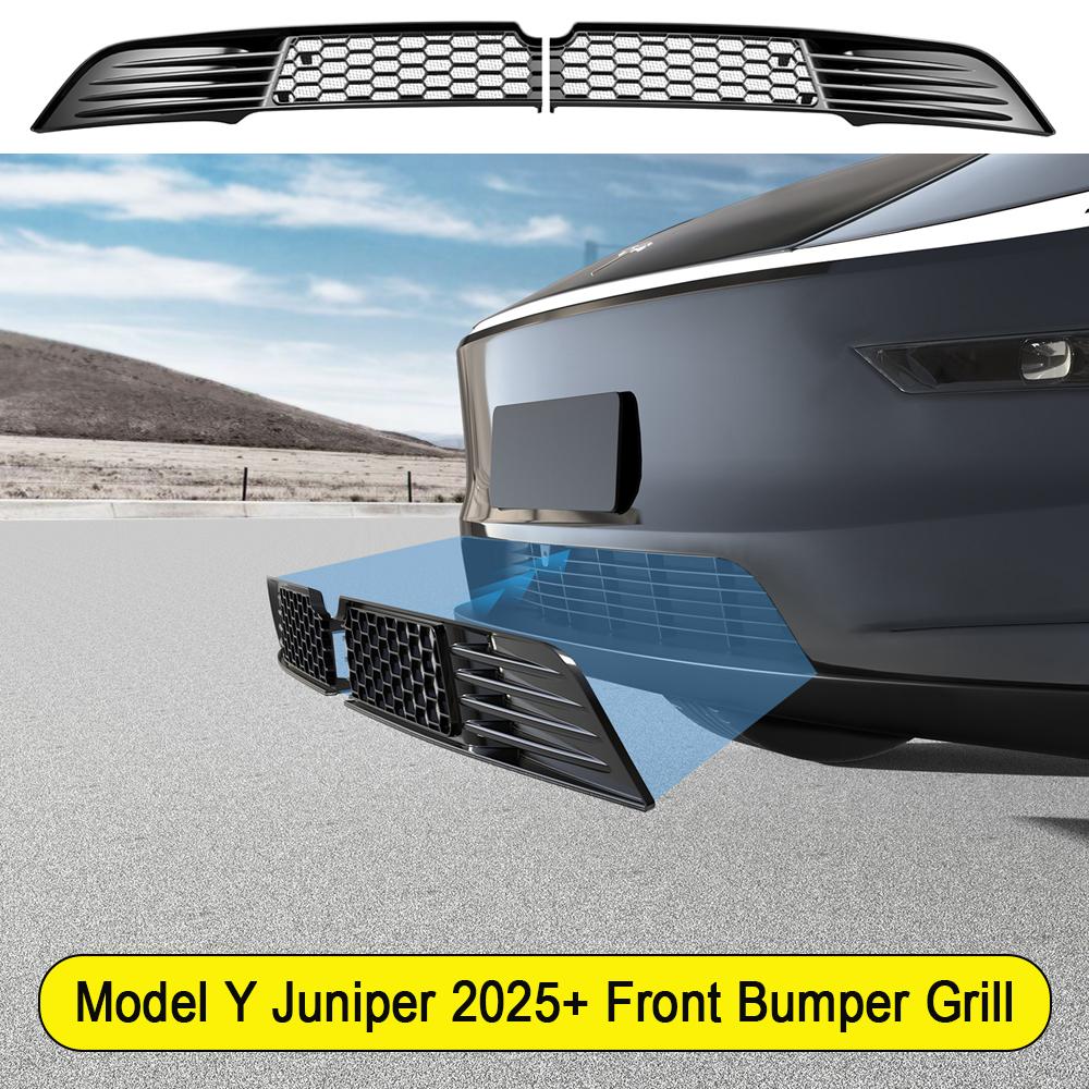 For Tesla Model Y 2025 Launch Juniper Inner Vent Grille Lower Bumper Anti Insect Net Air Inlet Anti Dust Proof Cover