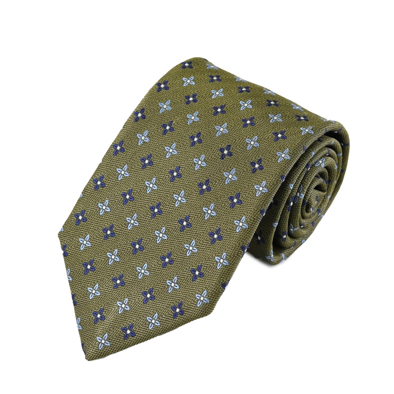 [WIC DESIGN  TUSSAH SILK (Tussah Silk) Small Pattern Tie]