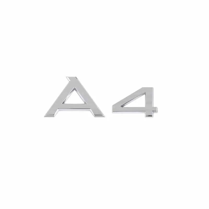 New Auto Accessories Suitable For 0cypd A4 2008-2017 Car Logo 4 Ring Front Grille Badge Rear Emblem Quattro Sline Sticker cypd0