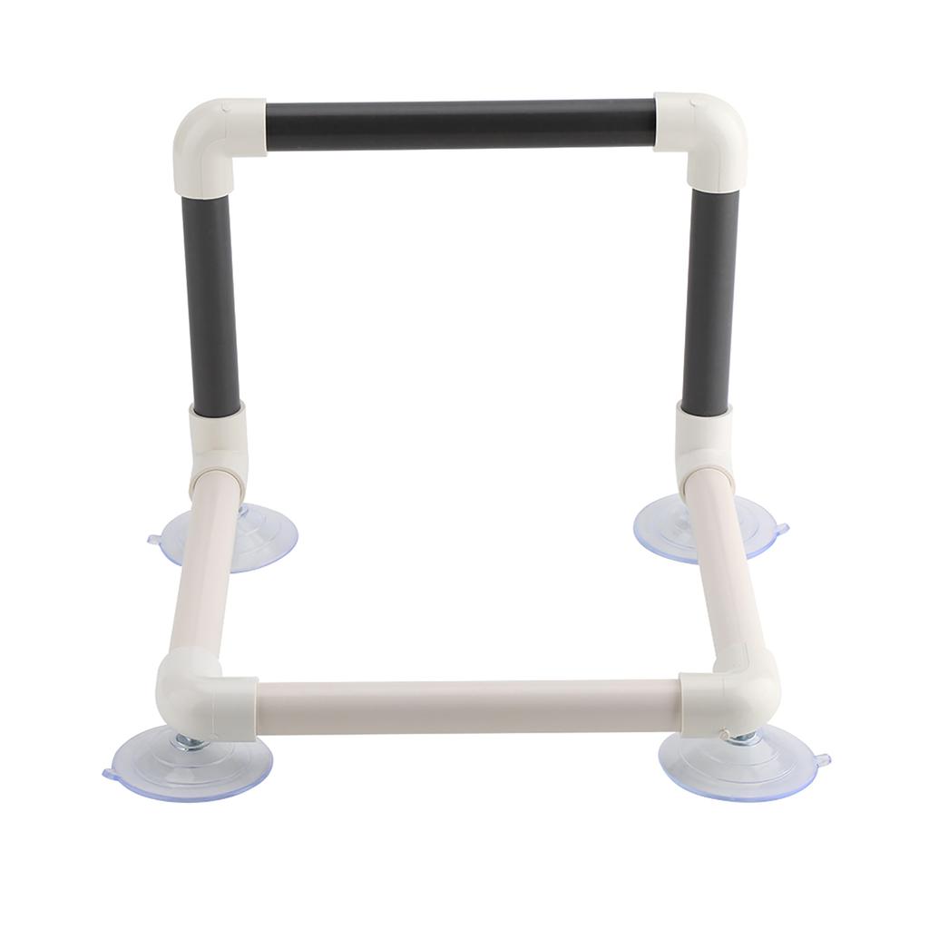 Portable Parrots Birds Perch with Suction Cups Window Shower Bath Wall Plastic Standing Toy