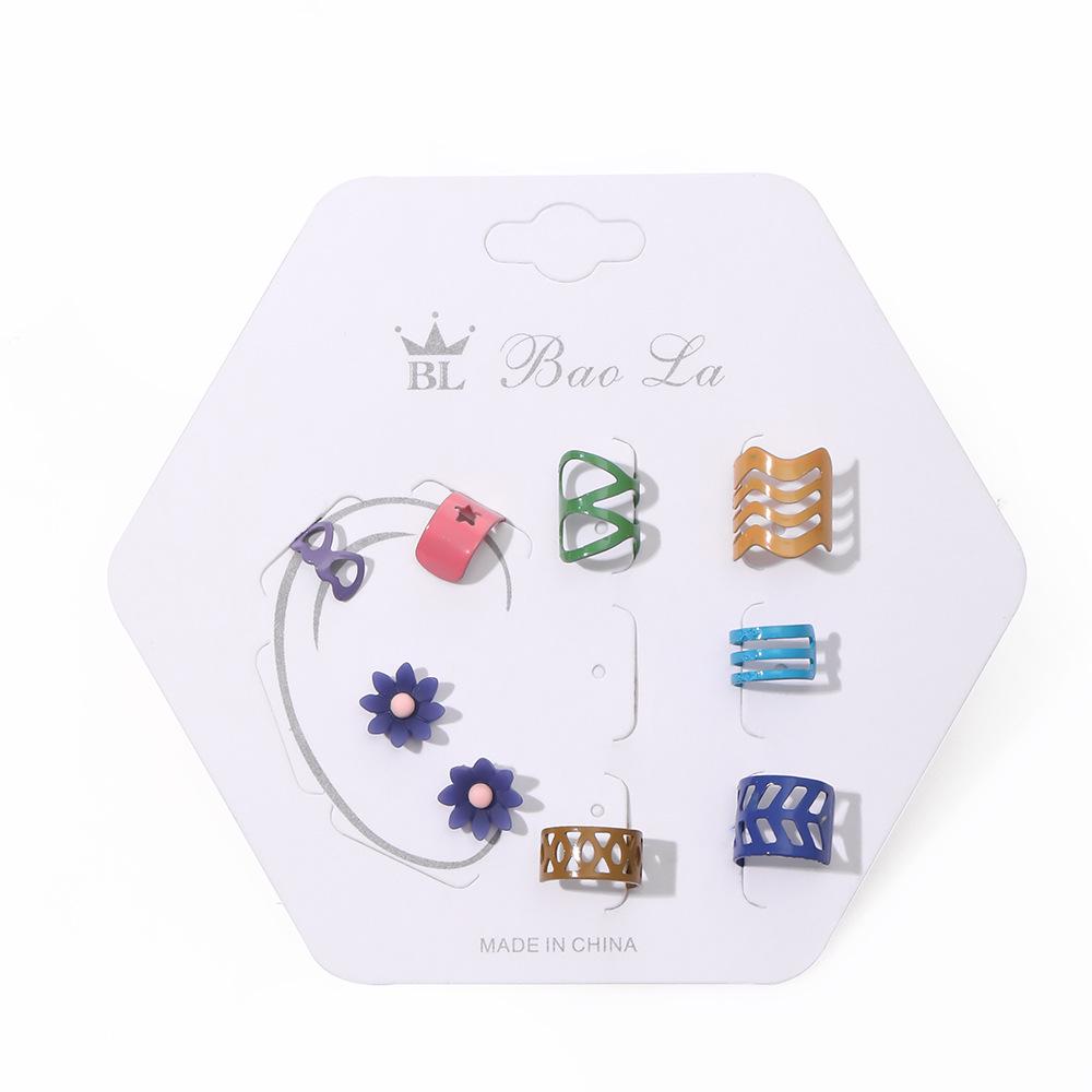 2023 Retro Böhmische Kristall-Tropfenohrringe für Damen - Set mit 5