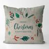Christmas Cushion Cover Merry Christmas Decorations For Home Xmas Elk Noel Cristmas Ornaments New Year Gifts