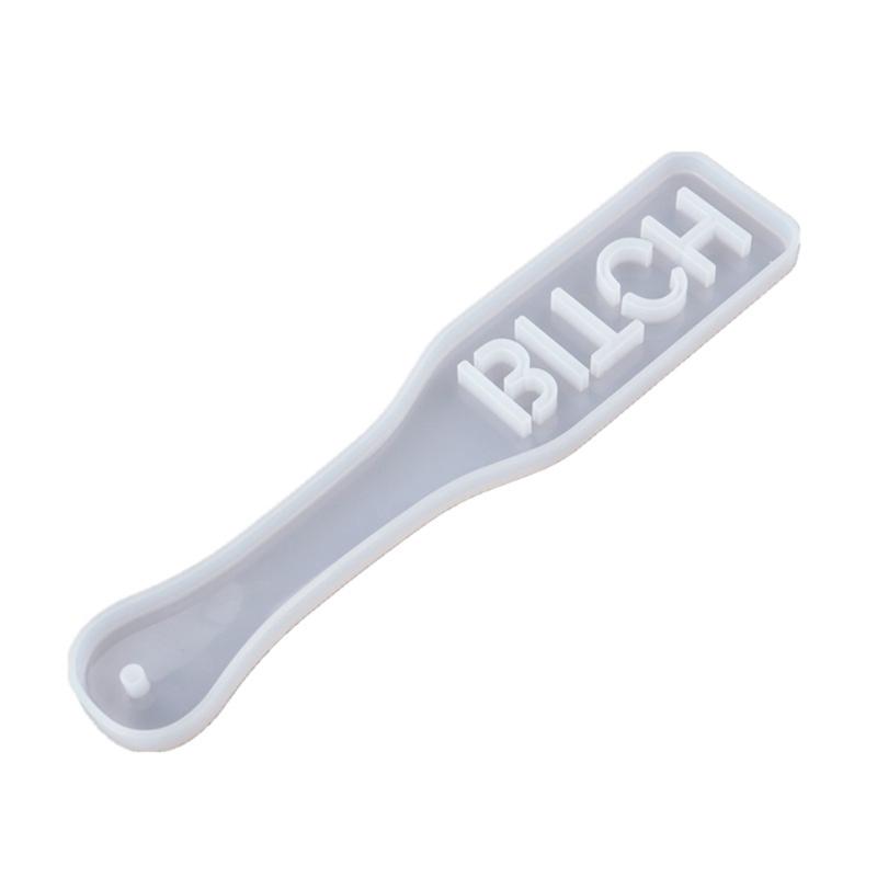 Diy Handmade Products Slap Paddles Ornament Silicone Mold Scented Gypsum Ornaments Drop Glue Resin Mold for Decoration