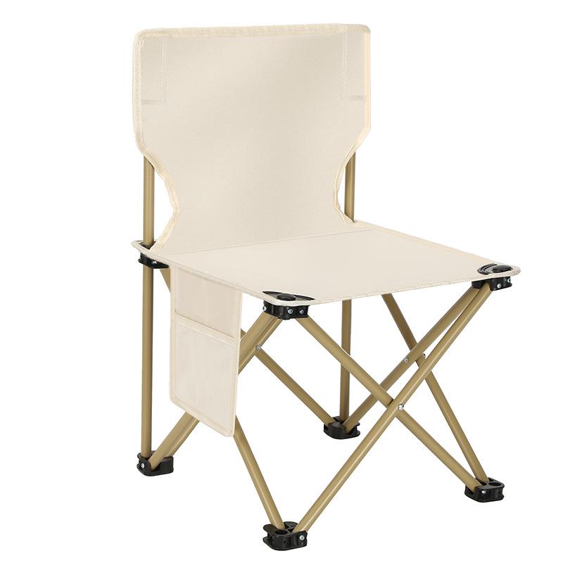Portable Outdoor Folding Chair for Camping, Fishing, Art Sketching, and Leisure