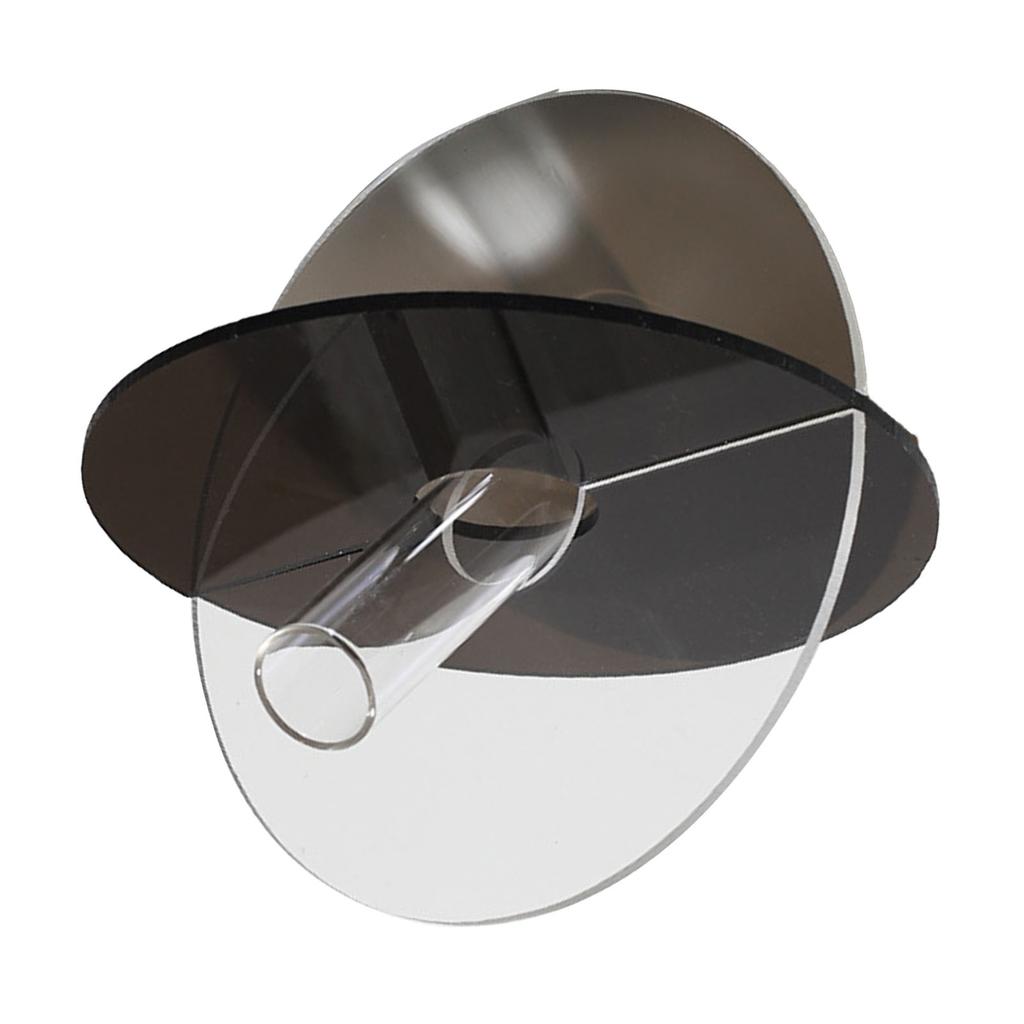 Geometrisk blomvas i akryl Fina detaljer Lätt att rengöra Geometrisk minimalistisk vas i akryl för