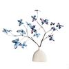 3D Printed Butterfly & Withered Branch Floral Art Ornament | Monet Garden-Inspired Artificial Flower Arrangement Decor