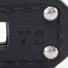 HERMES Kelly Bracelet Double Tour Bracelet monochrome black Shave 18.2g Women Used