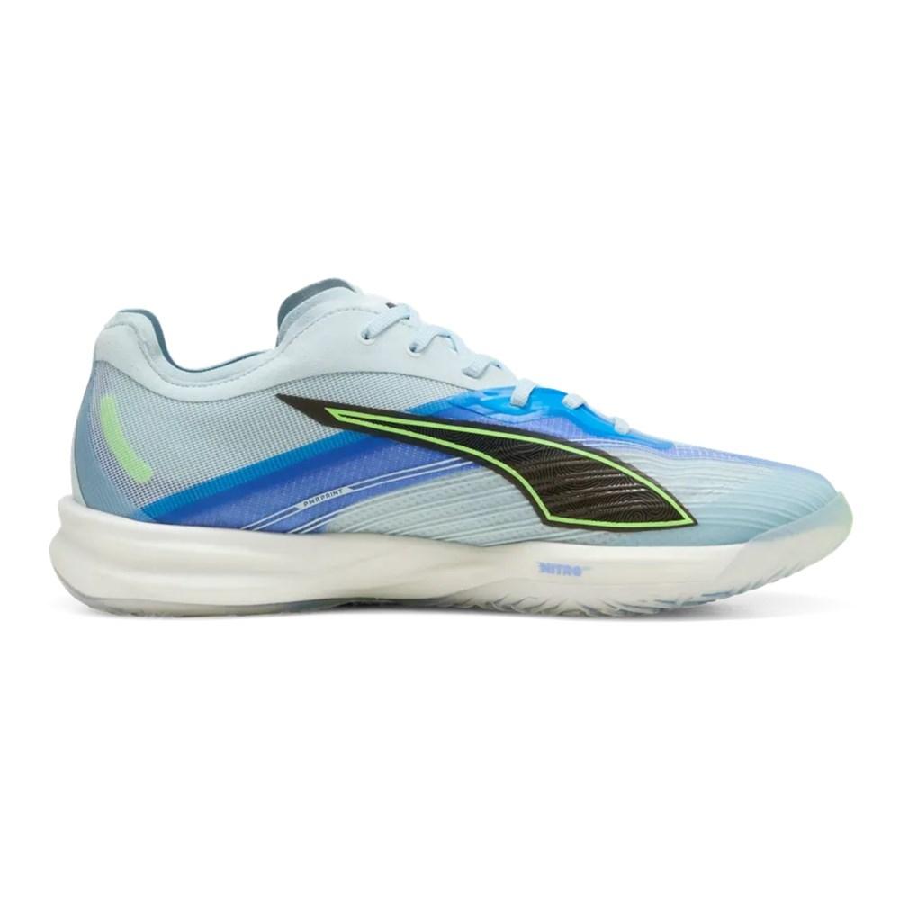 PUMA Accelerate Nitro SQD 5 Sneakers Lace Closure Light Blue/Light Green/Blue