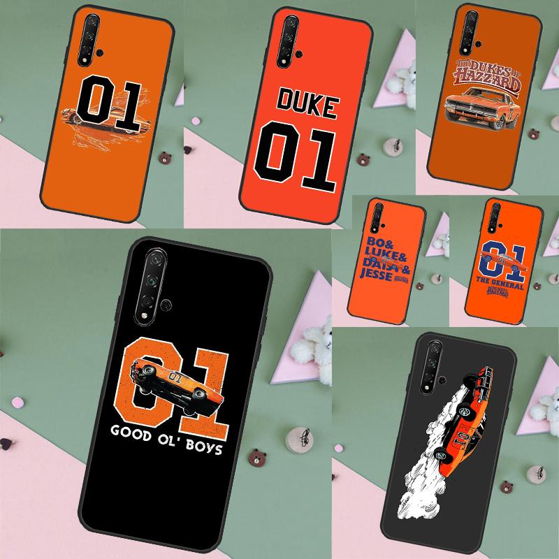 The General Lee Dukes Of Hazzard For Huawei Nova Y70 Y91 Y61 Y72 Y73 Y90 Y60 3i 7i 8i 11 12i 9 10 SE P20 P30 Pro P40 Lite Case