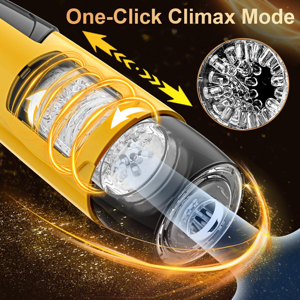 Automatic Male Masturbator Telescopic Rotation Vagina Masturbation Adults Sex Toys for Men Piston Mastubators Cup Supplies