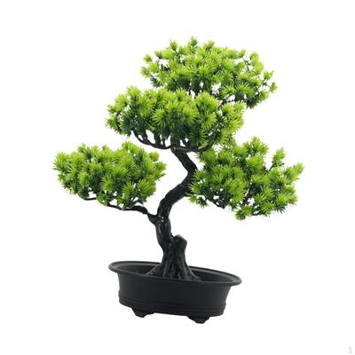 Künstliche Bonsai-Baumpflanzen im Topf, Kunstpflanze für den Innenbereich, für Badezimmer