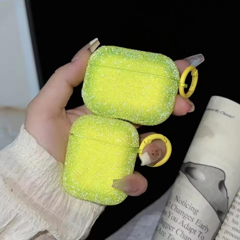 Airpods 4 3 2 1-hez Csillogó Strasszkő Tok Bling Matt Védő Funda Airpods Pro 2 Bluetooth Fülhallgatóhoz