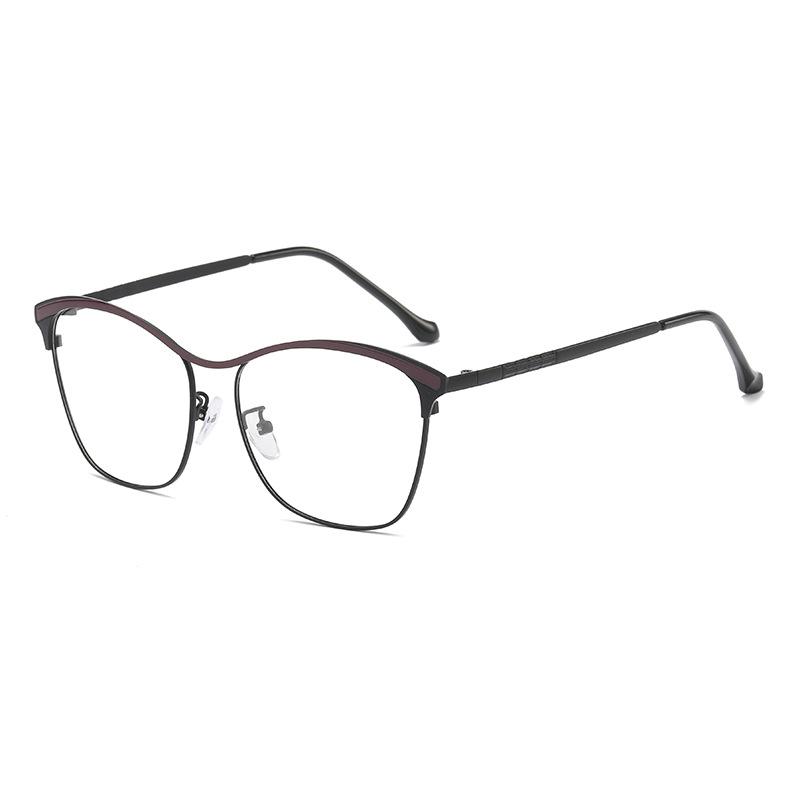 Women Cat Eye Brand Design Photochromic Sunglasses Retro Optical Spectacle Eyeglasses Vintage Anti Blue Light Computer Glasses