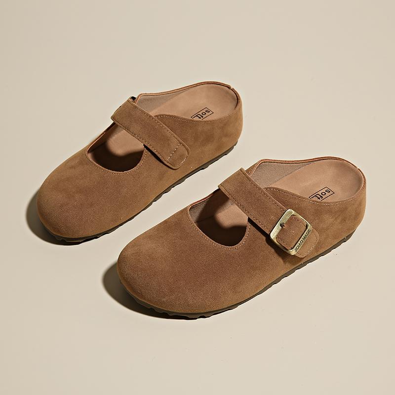 Fashion Fashion Yellow Women's Single Shoes Comfortable Soft Woman Slippers Casual Flat Sandals Women Round Toe Shoes zapatos de mujer