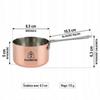 MINI POT 250 Ml FOR SERVING COOKING DISHES Ø 8.5 CM