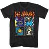 Nové Def Leppard 80s Album Covers S5XL Dárek Rodinné Tričko Unisex Tričko