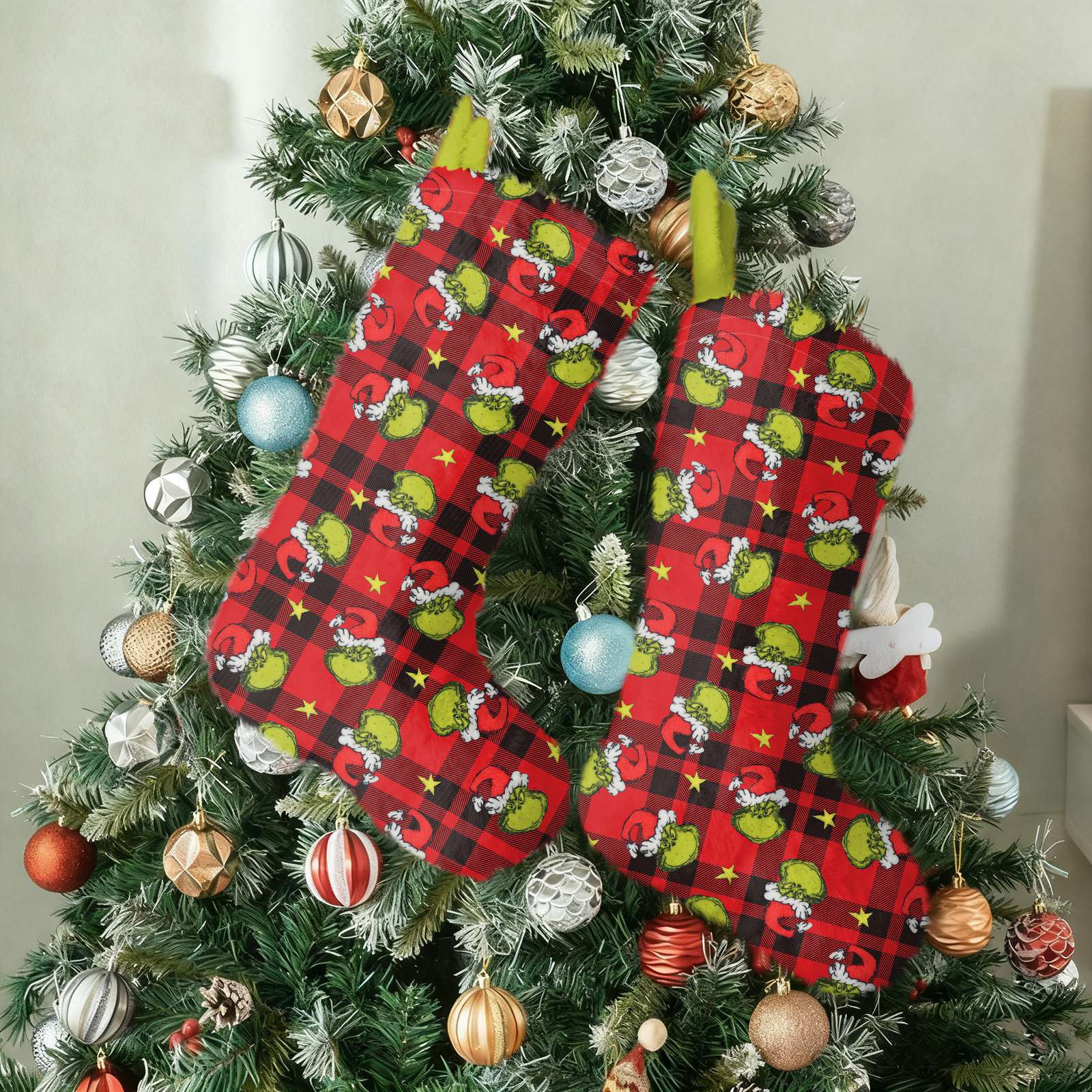 

Christmas Stocking Ornaments Christmas Tree Decoration Pendants One Size