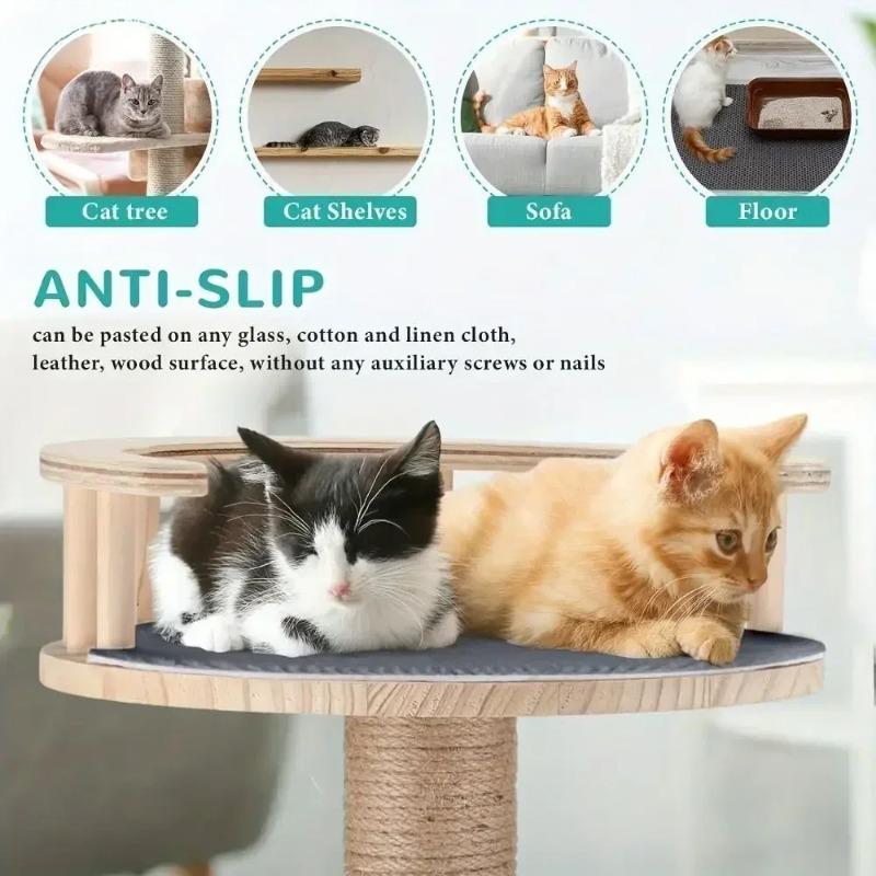 Trimmable Cat Scratching Mat Cat Scratcher Sofa Tape Scratching Post Self-adhesive Carpet Cats Scratch Board Cat Accessories